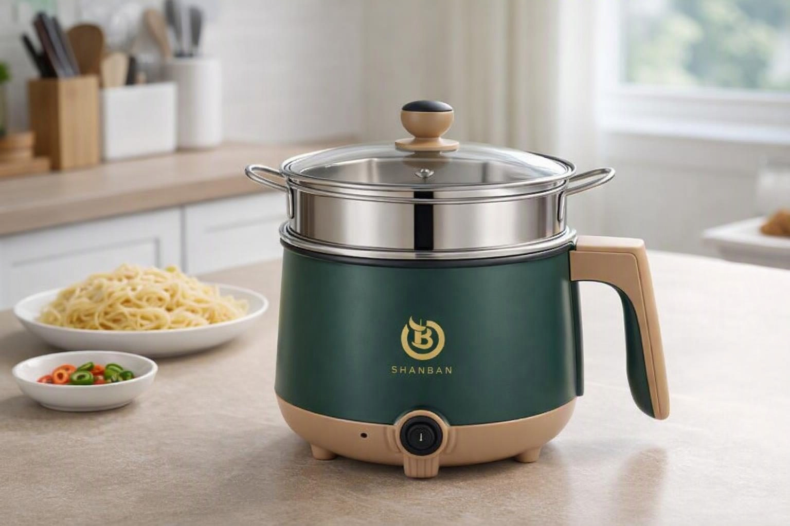 Hình minh họa chủ đề Gia dụng: Đánh giá Nồi Lẩu Điện Mini Nấu Mì N2 New: có tốt không?